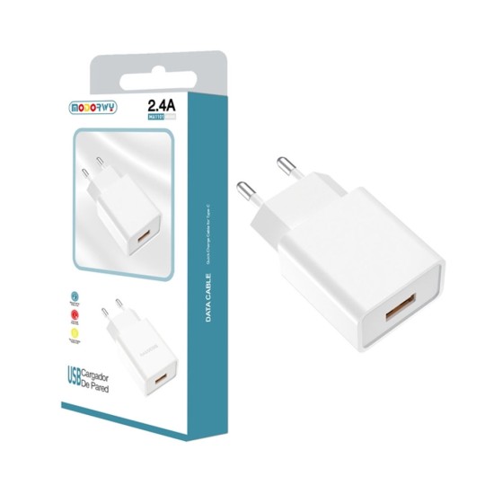 Adaptador Modorwy MA1101 5V USB 2,0 Branco